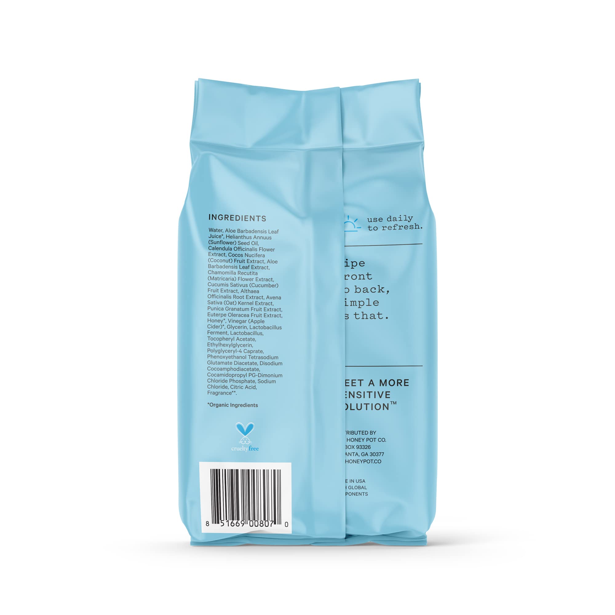 The Honey Pot wipes are not flushable and should be discarded in trash.