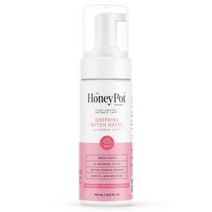 The Honey Pot Witch Hazel Wash bottle for a gentle postpartum cleanse on sensitive skin.
