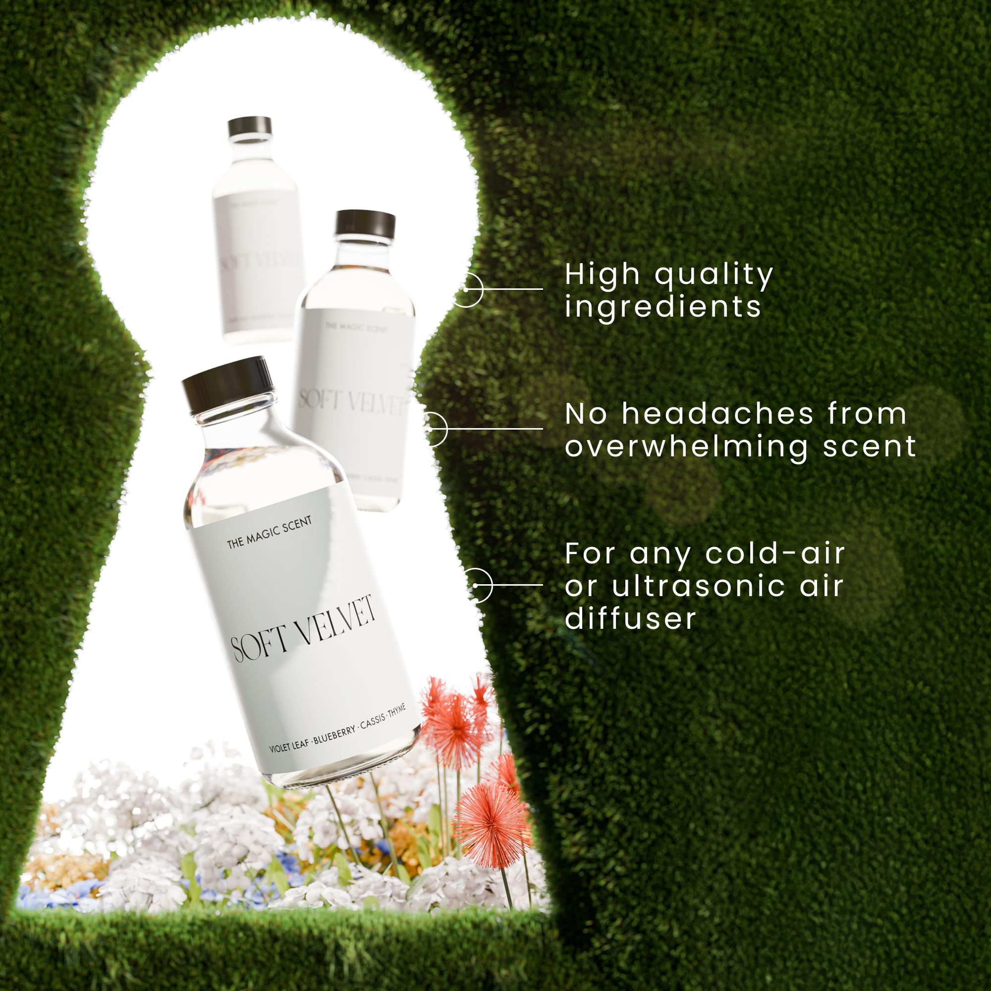 Product packaging box for The Magic Scent Soft Velvet