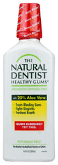 Bottle of The Natural Dentist Healthy Gums Antigingivitis Rinse Peppermint Twist 16.9 oz (Pack of 2)