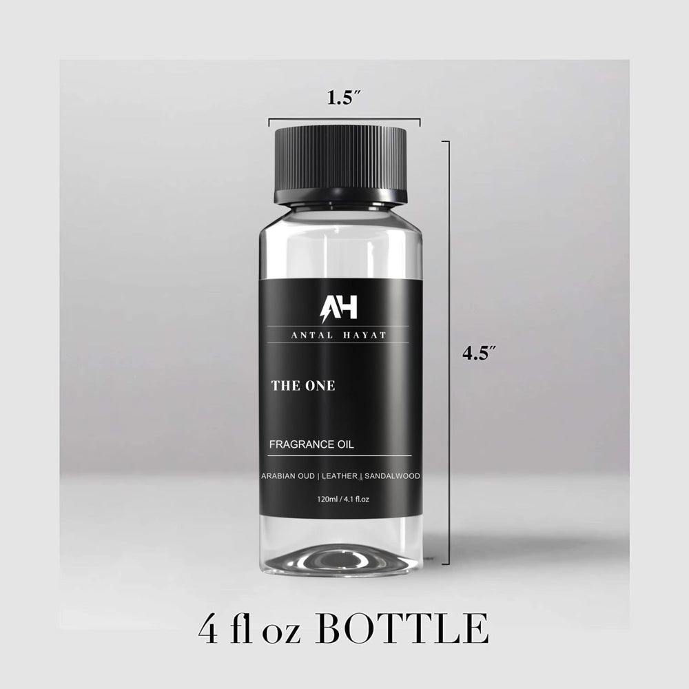 The One Diffuser Oil 120ml on a white backdrop with elegant packaging
