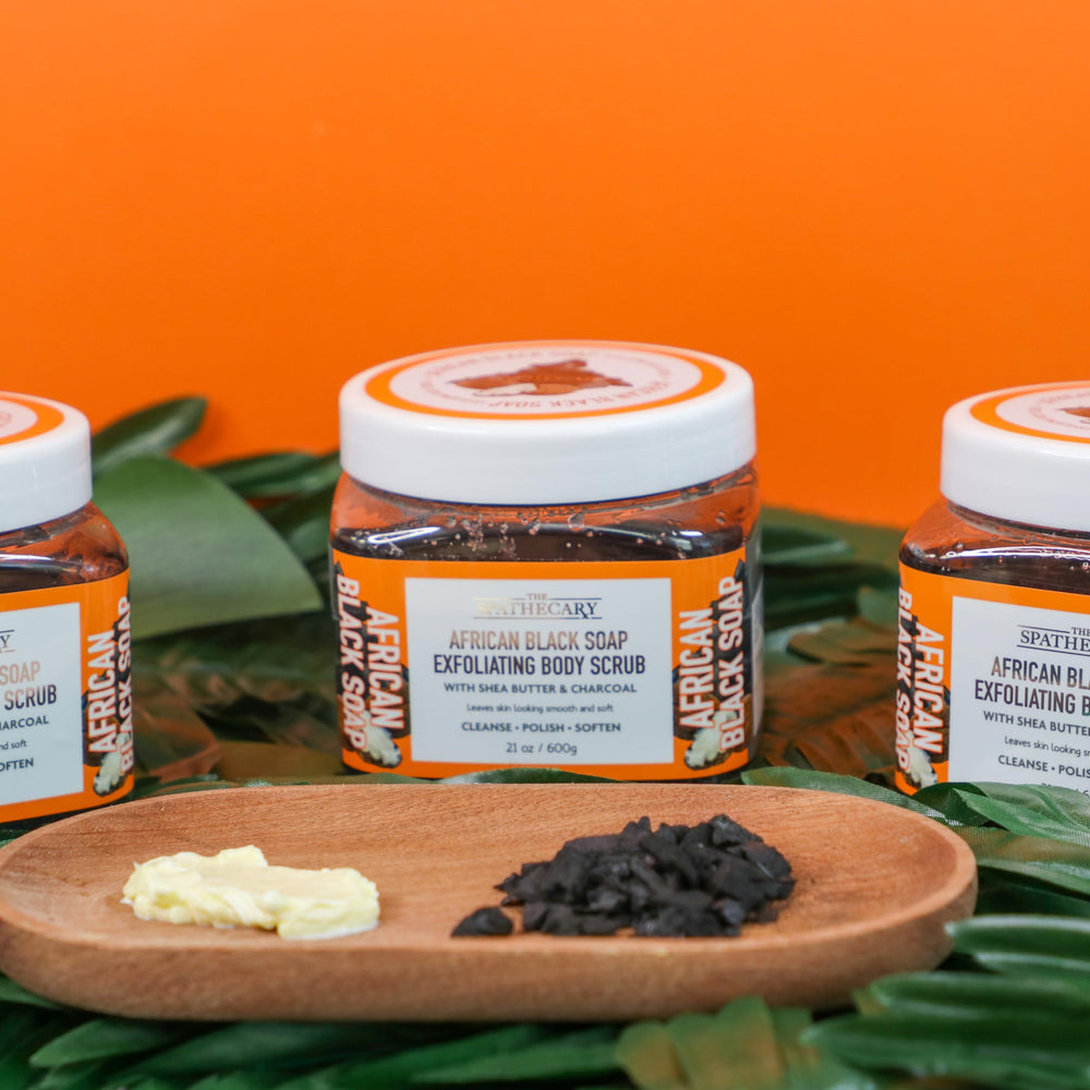 Packaging label of The Spathecary Grapefruit Orange Mimosa scrub highlighting cruelty-free stance.