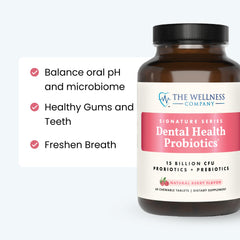 Packaging and label of Dental Health Probiotic