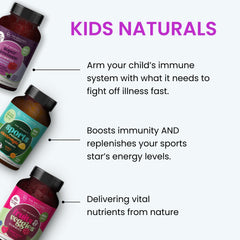 The Wellness Company branding product shot for Kids Naturals Elderberry Gummies