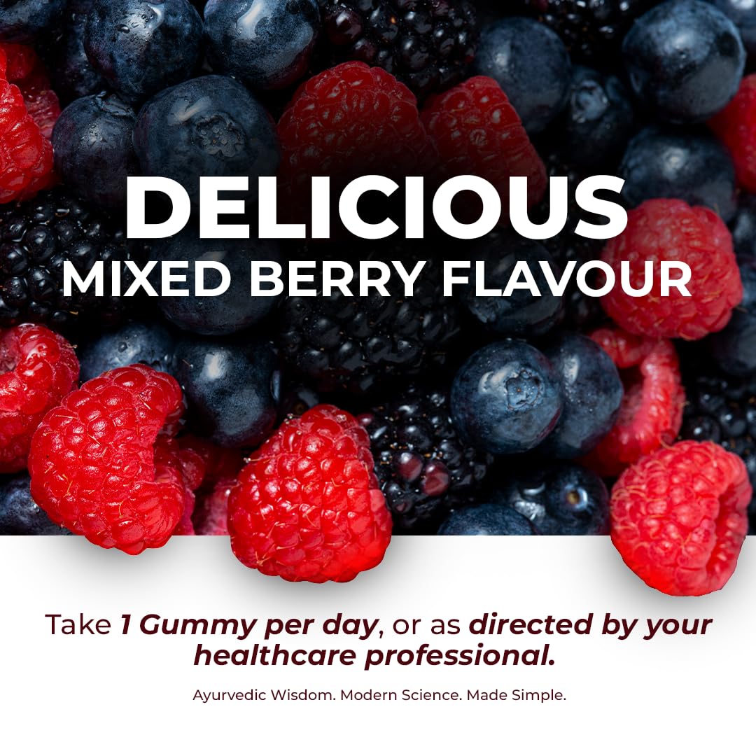 Product packaging graphic with vitamins and natural ingredients