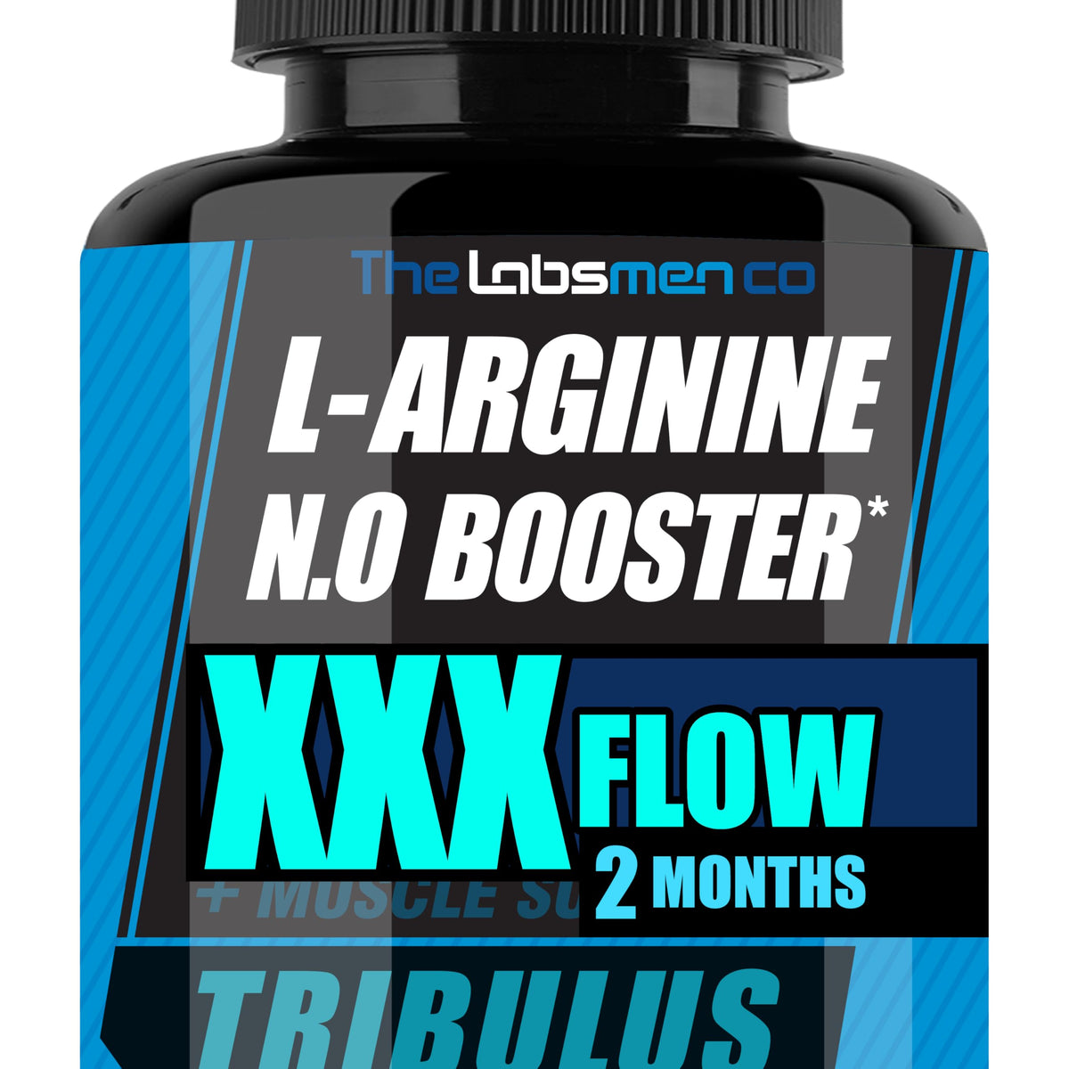 THELABSMENCO L-Arginine Nitric Oxide supplement bottle front view