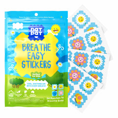 The Natural Patch Co NATPAT Breathe Easy packaging shown for chemical-free congestion relief on the go.