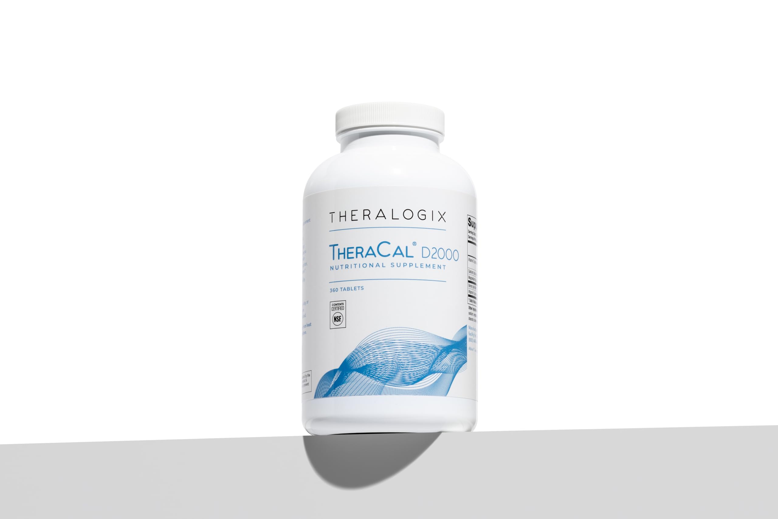 Gluten-free, vegan TheraCal D2000 packaging image