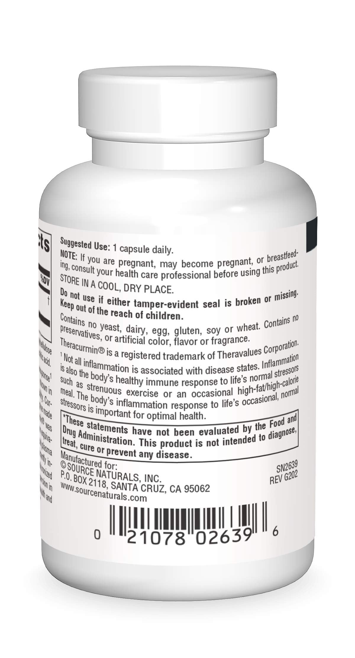 Theracurmin 300 mg capsules close-up