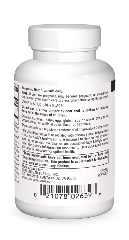 Theracurmin 300 mg capsules close-up