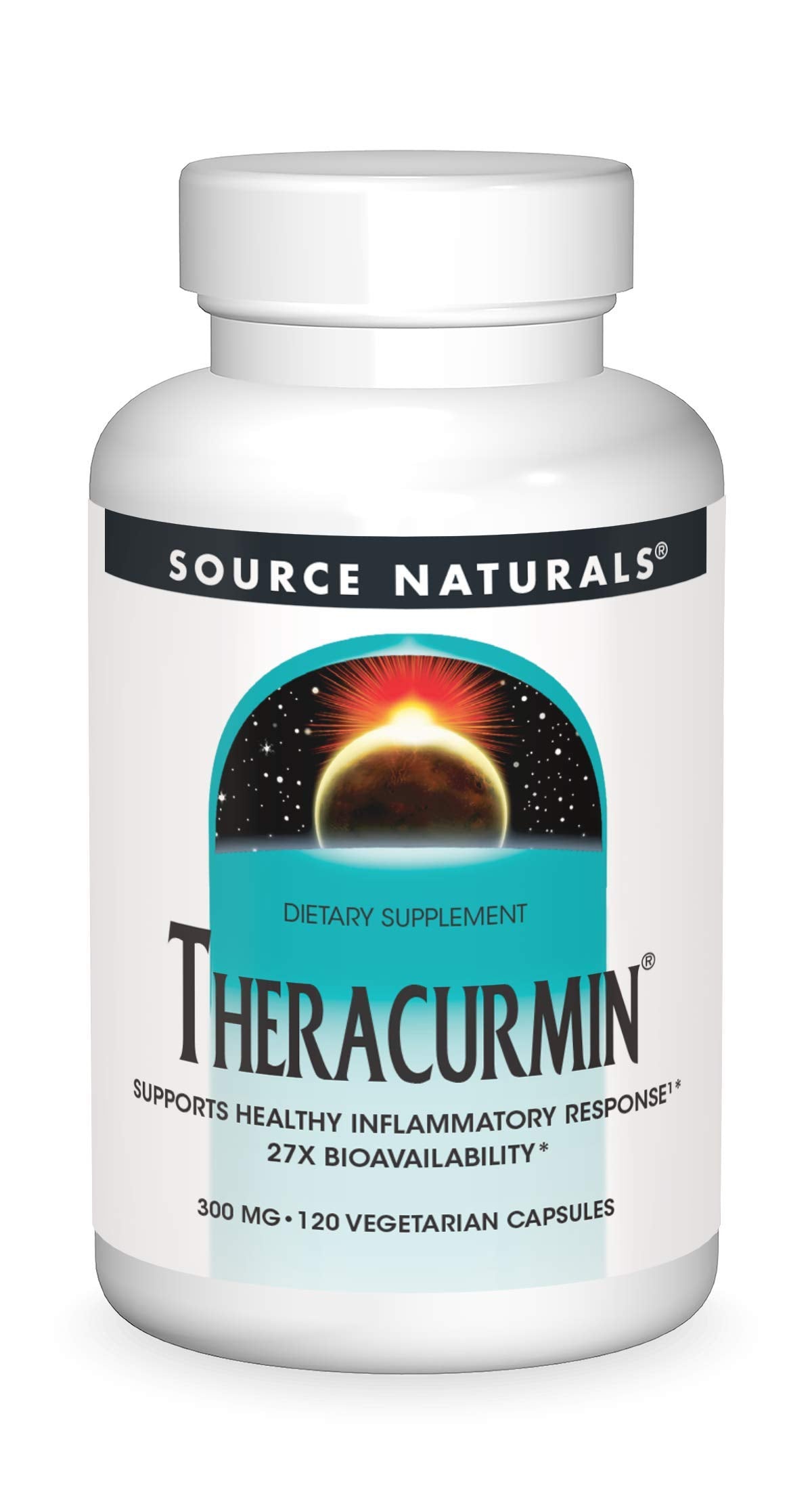 Source Naturals Theracurmin 300 mg vegetarian capsules bottle