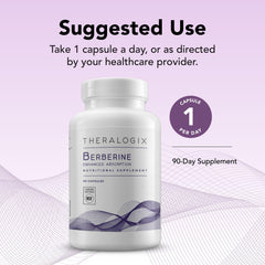 Theralogix Berberine with grape seed extract image signaling antioxidant support.