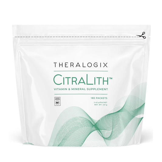 Theralogix CitraLith kidney health supplement packets (unflavored)