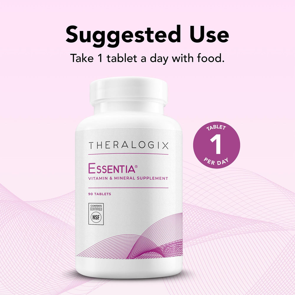 NSF Certified seal on Theralogix Essentia packaging
