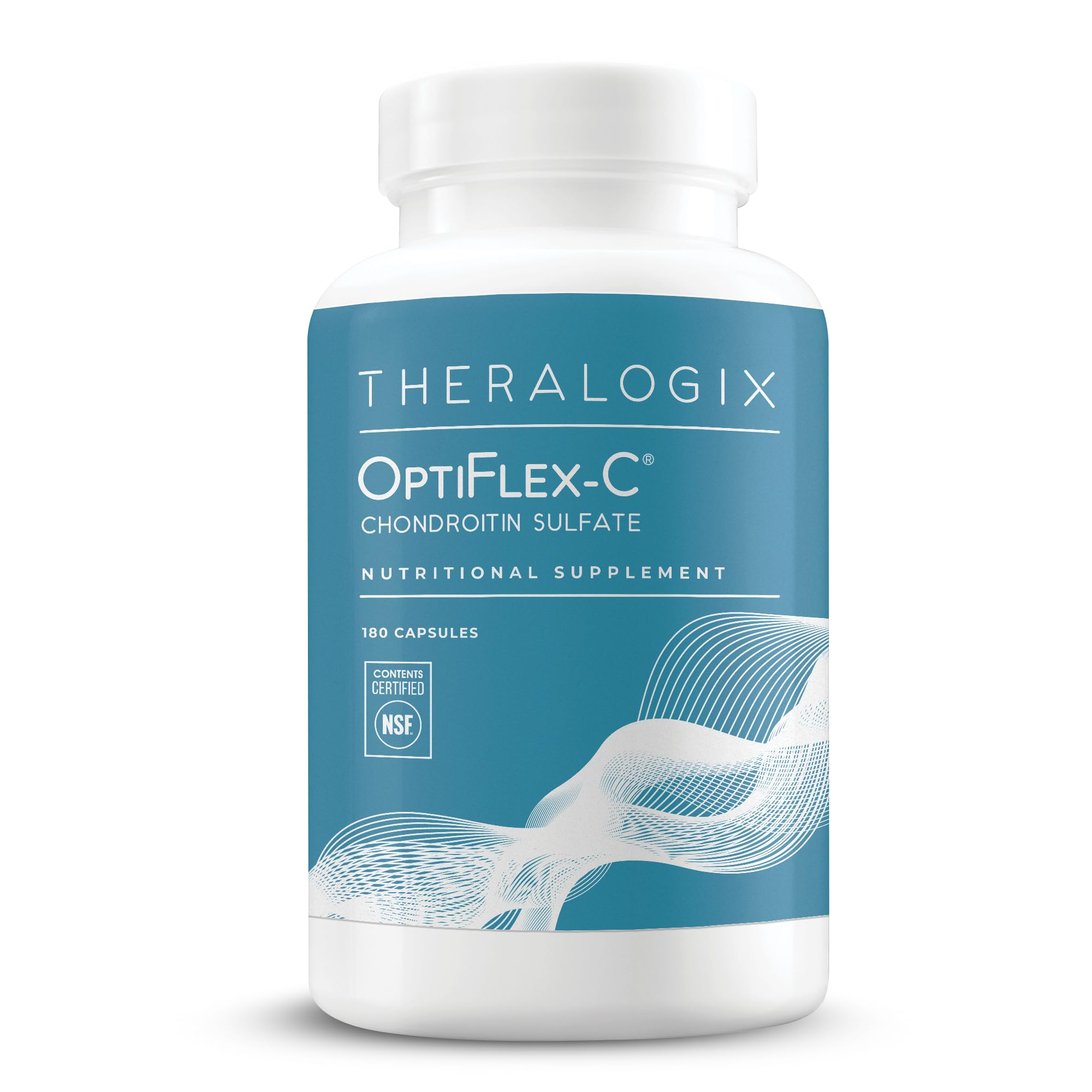 Theralogix OptiFlex-C bottle with 180 capsules for a 90-day supply