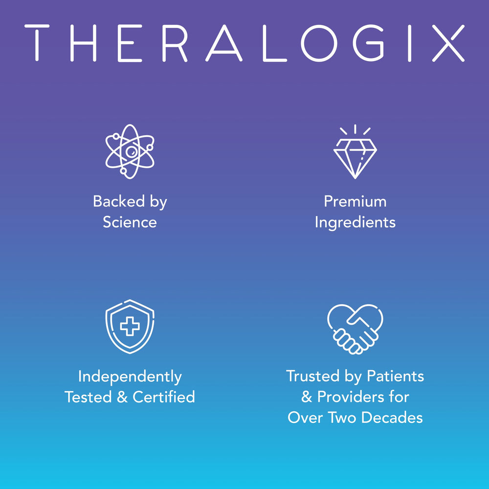 Gluten-free seal on Theralogix Ovasitol Plus packaging