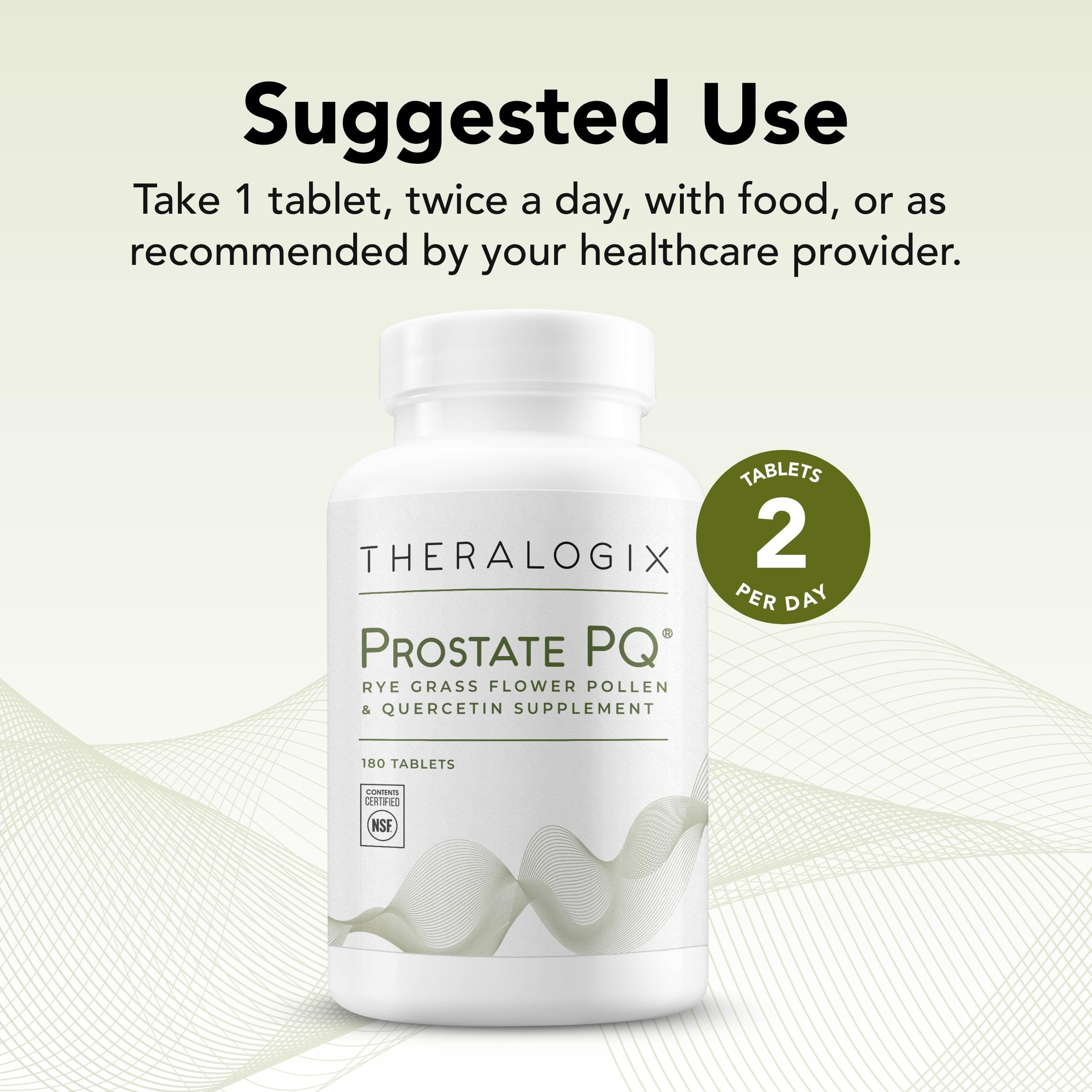 Gluten-free and vegan Prostate PQ packaging