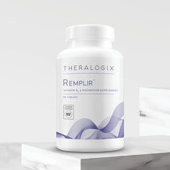 Remplir bottle and packaging on a white background