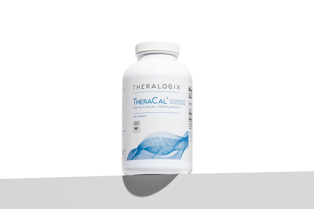 Theralogix TheraCal D2000 90-day supply indicator on packaging