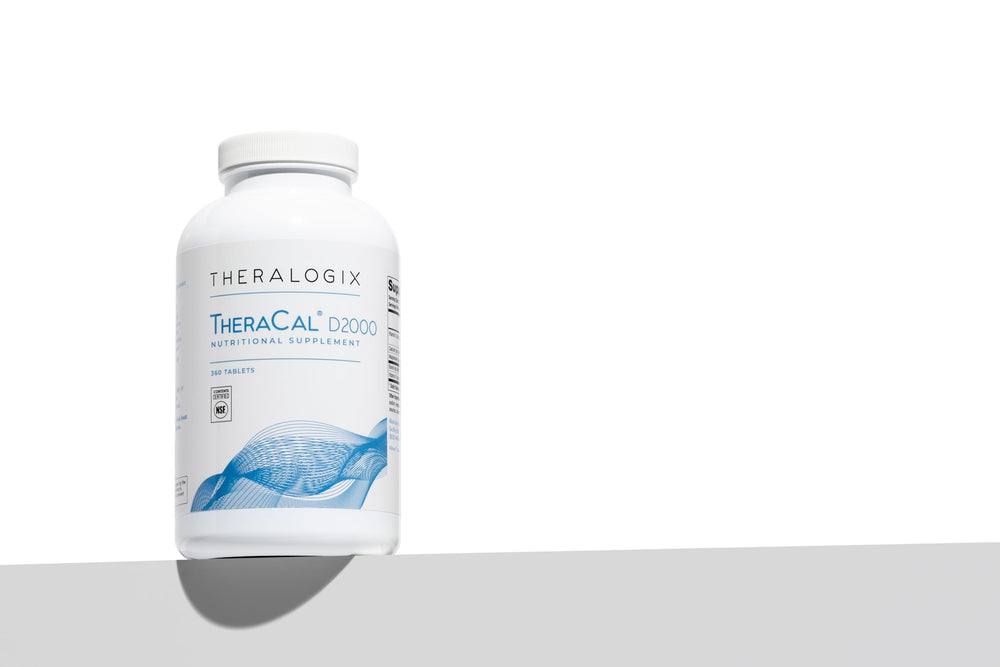 Theralogix TheraCal D2000 USA manufactured note on bottle