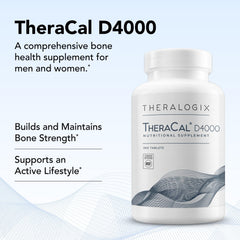 90-day supply of TheraCal D4000 bone health supplement