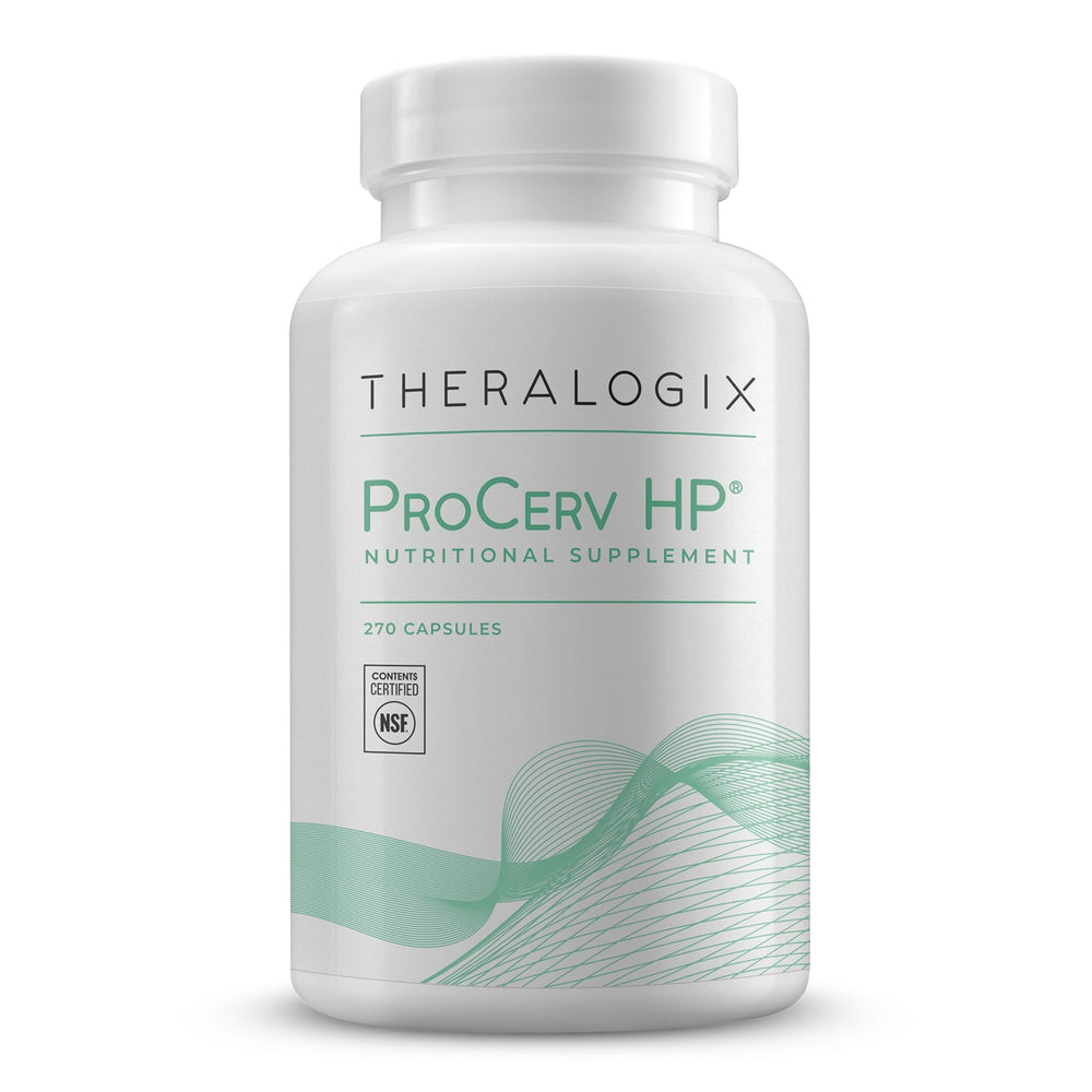 Bottle of Theralogix ProCerv HP immune support multivitamin