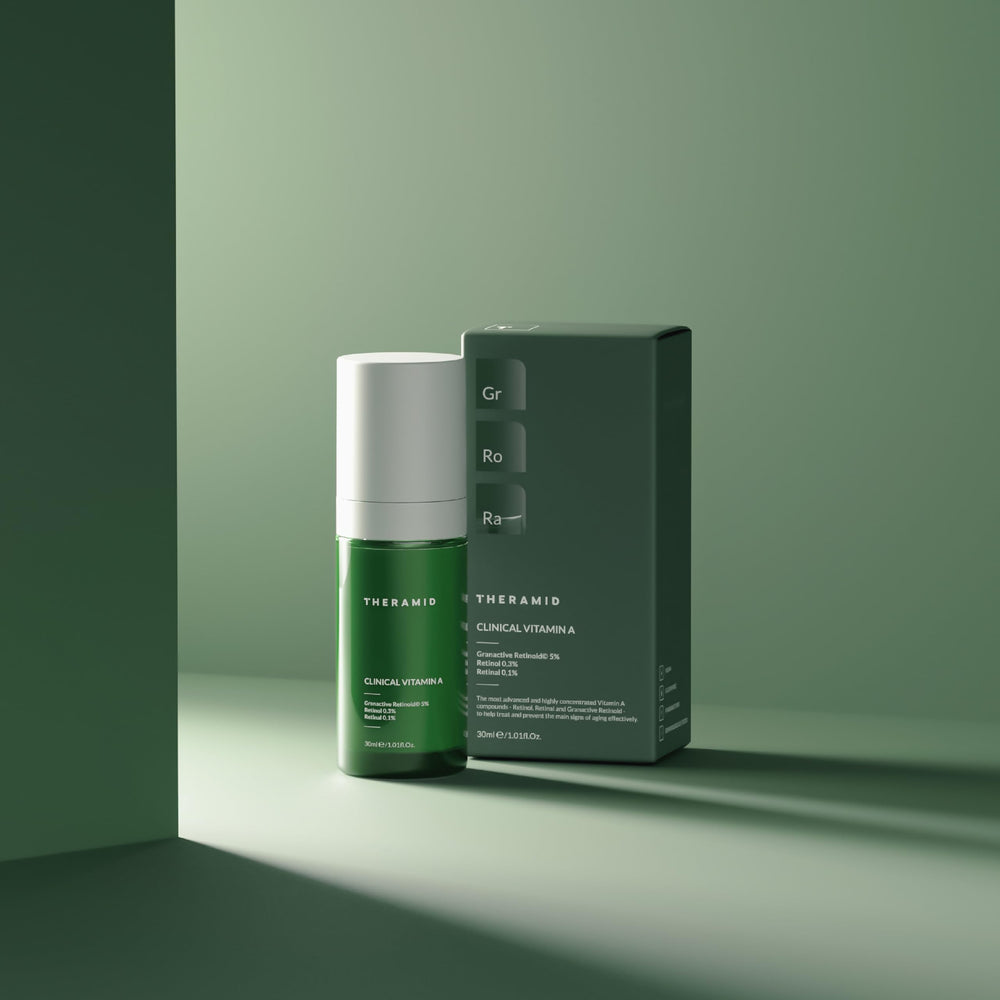 Packaging shot of THERAMID Clinical Vitamin A
