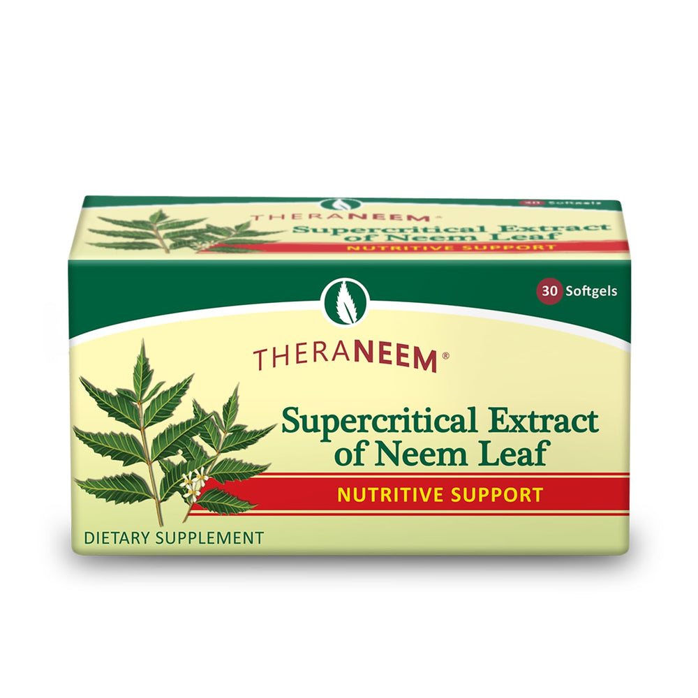 TheraNeem Naturals Supercritical Neem Leaf Extract softgel capsules
