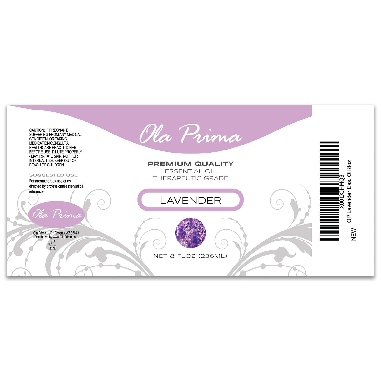 Therapeutic grade lavender essential oil by Ola Prima