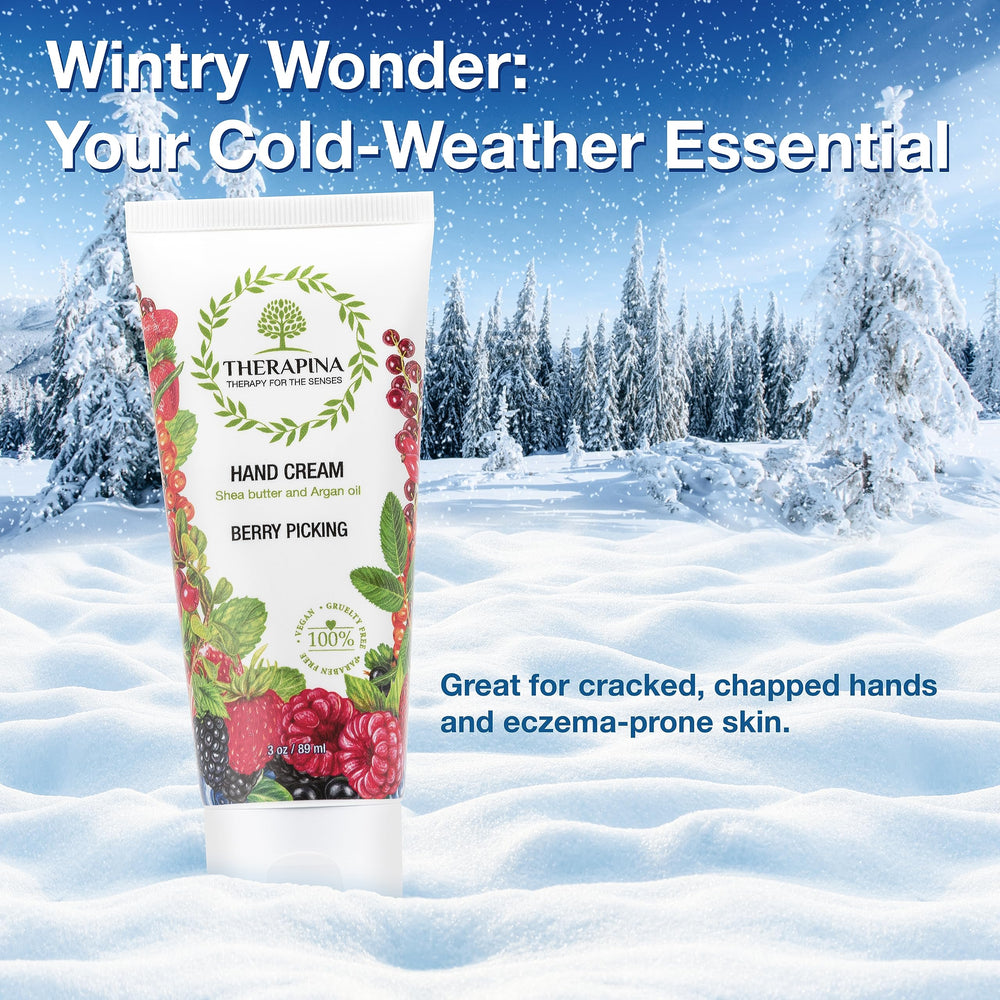 THERAPINA Berry-Picking scent on skin after application
