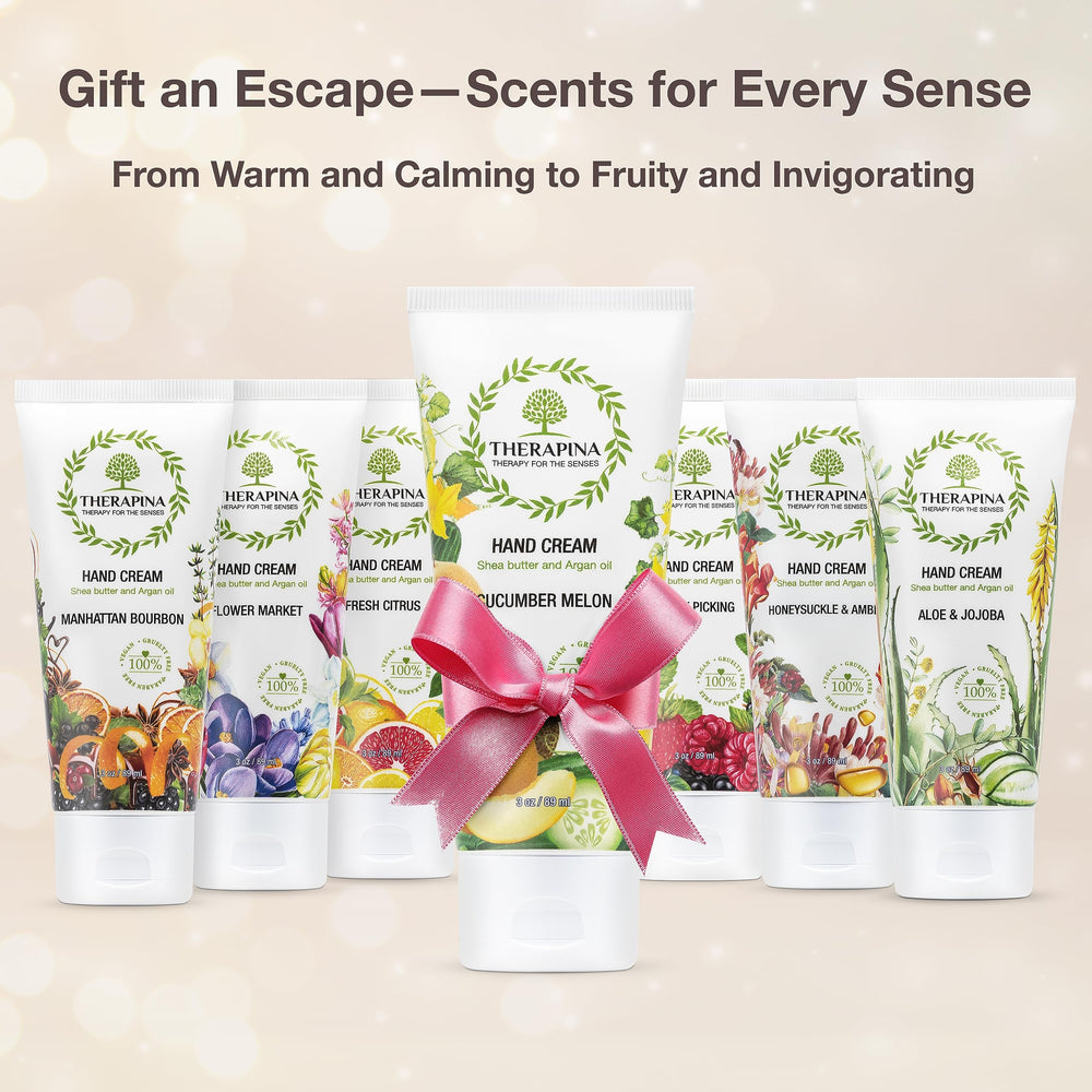 THERAPINA hand cream suits all skin types for dry patches relief.