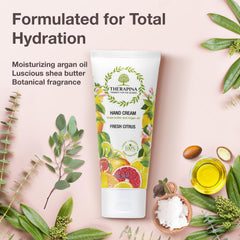 THERAPINA non-greasy formula nourishes skin without heavy residue.