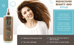 Lifestyle shot of a hand applying Therapy-G Follicle Stimulator
