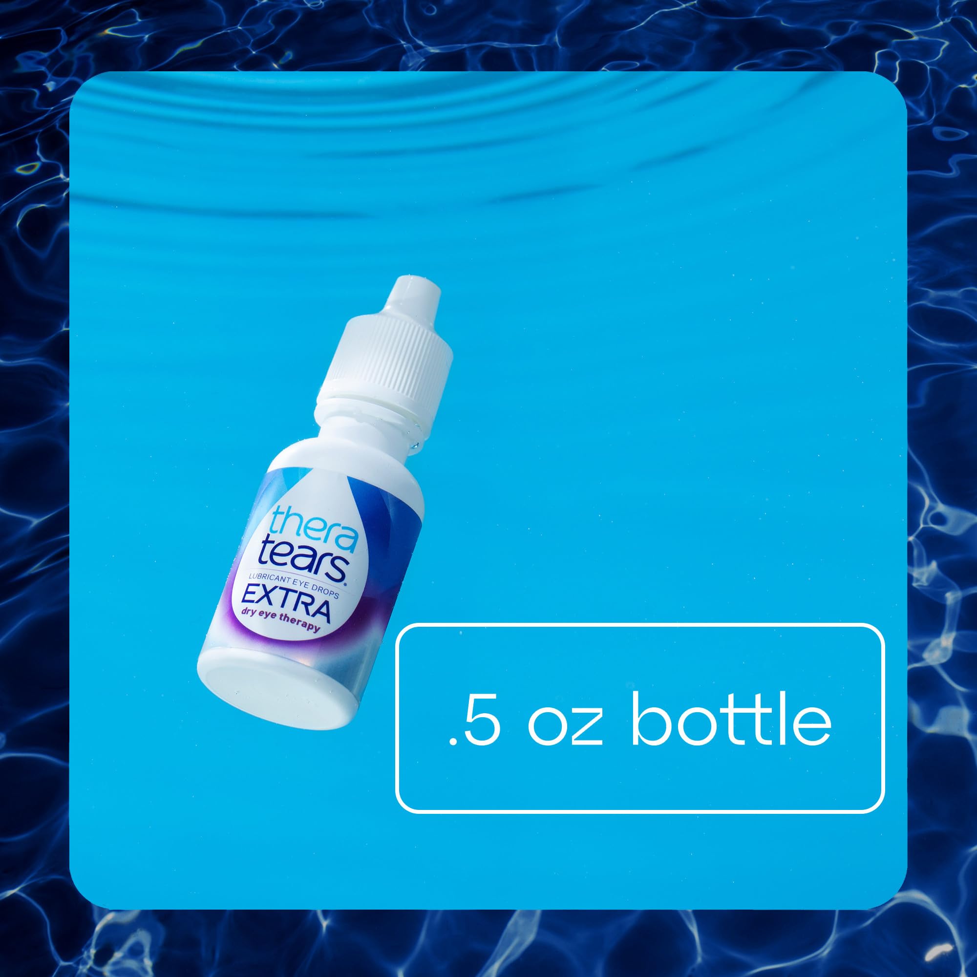 Two bottles shown together to emphasize the TheraTears twin pack.