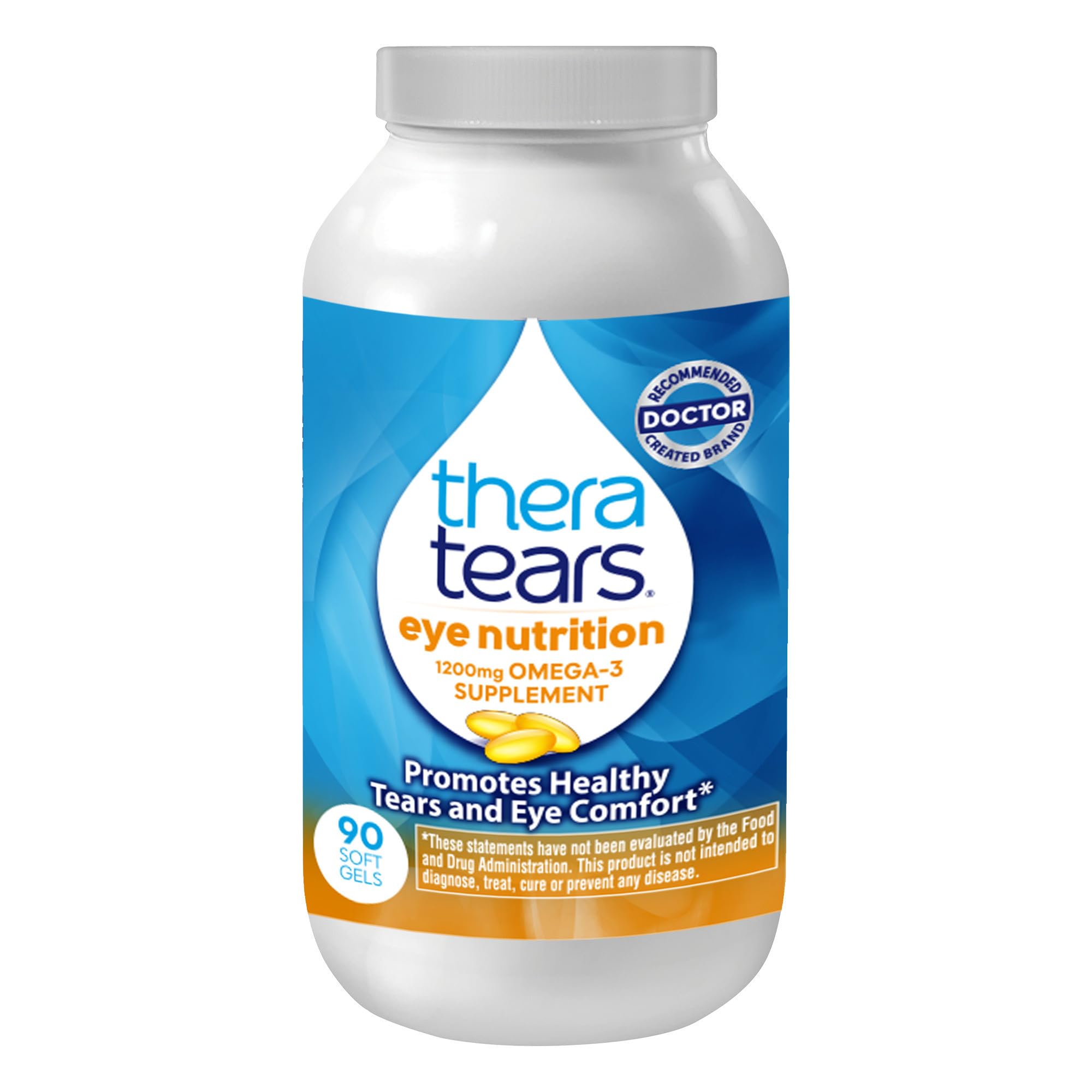 TheraTears Omega-3 bottle front label