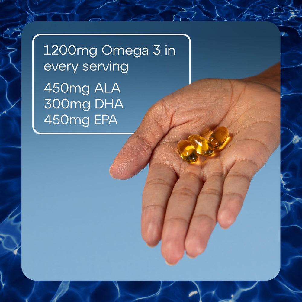 Softgel capsules of TheraTears Omega-3