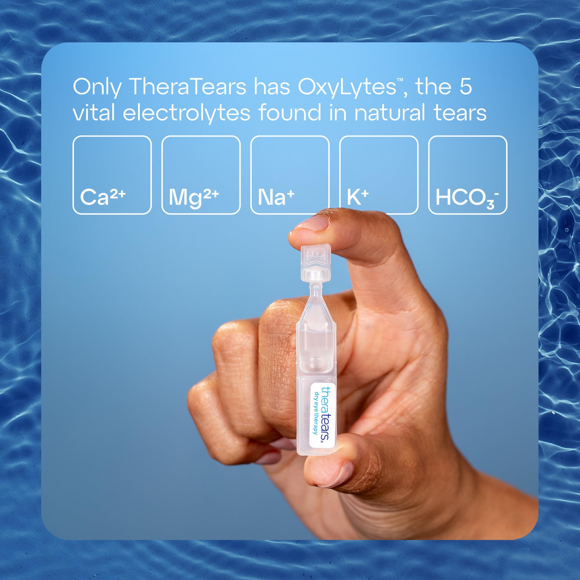 TheraTears oxylytes electrolytes balance tears for hydration
