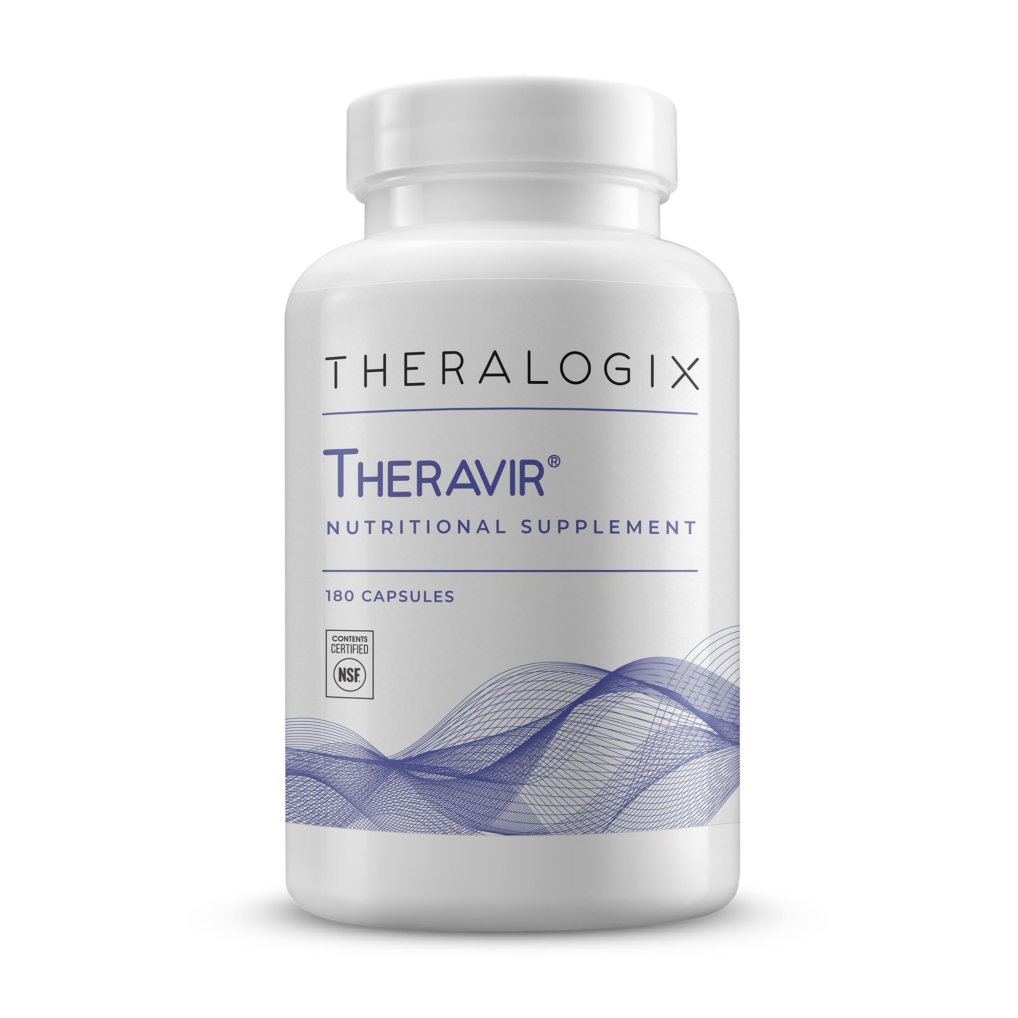Theravir Immune Support bottle front view