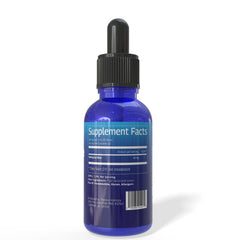 2 fl oz bottle with label and cap for THEREXA methylene blue