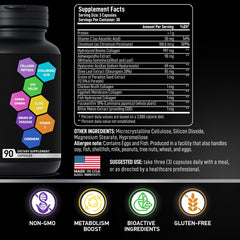 Product label highlighting collagen types I, II, III, V, X