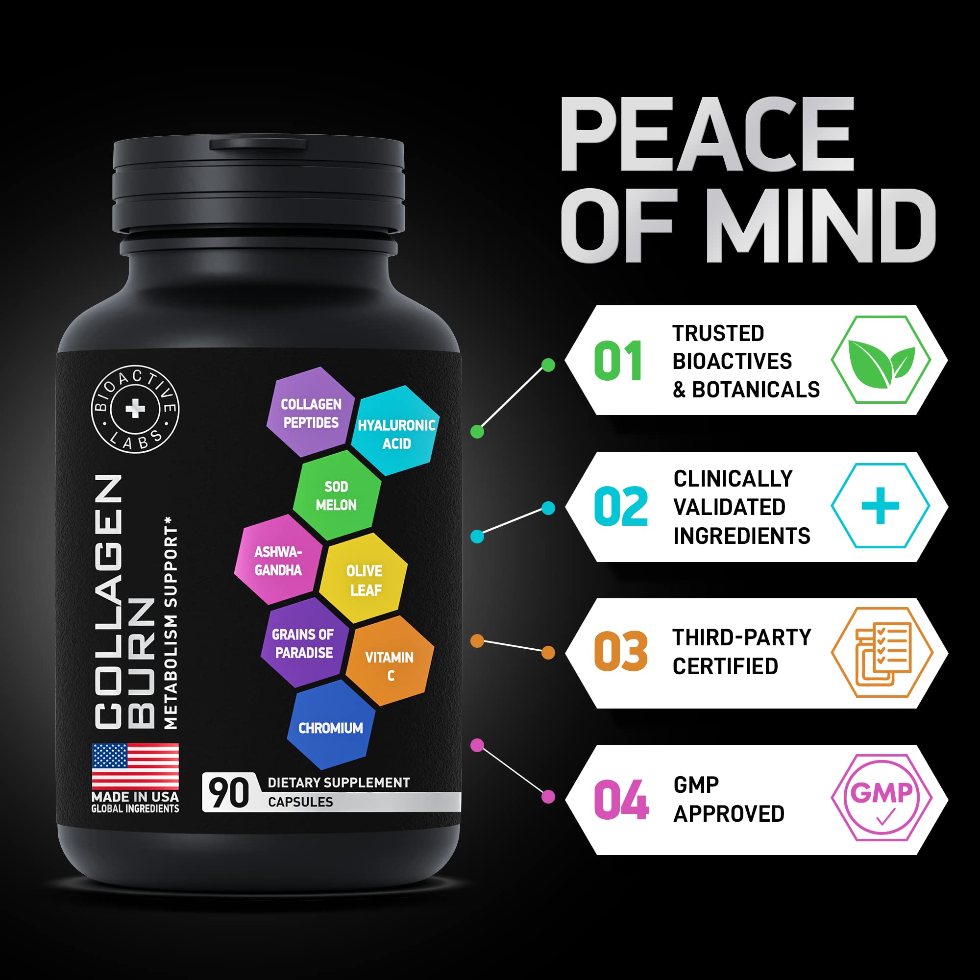 Lifestyle shot of capsules ready to take