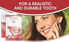 Durable thermoplastic beads after hardening for tooth repair