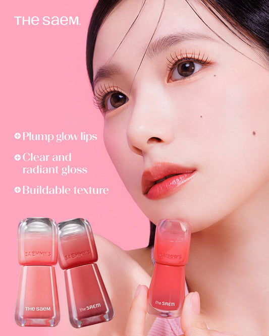 THESAEM Saemmy's Ade Shot Tint texture swirl highlights buildable color and glossy hydration
