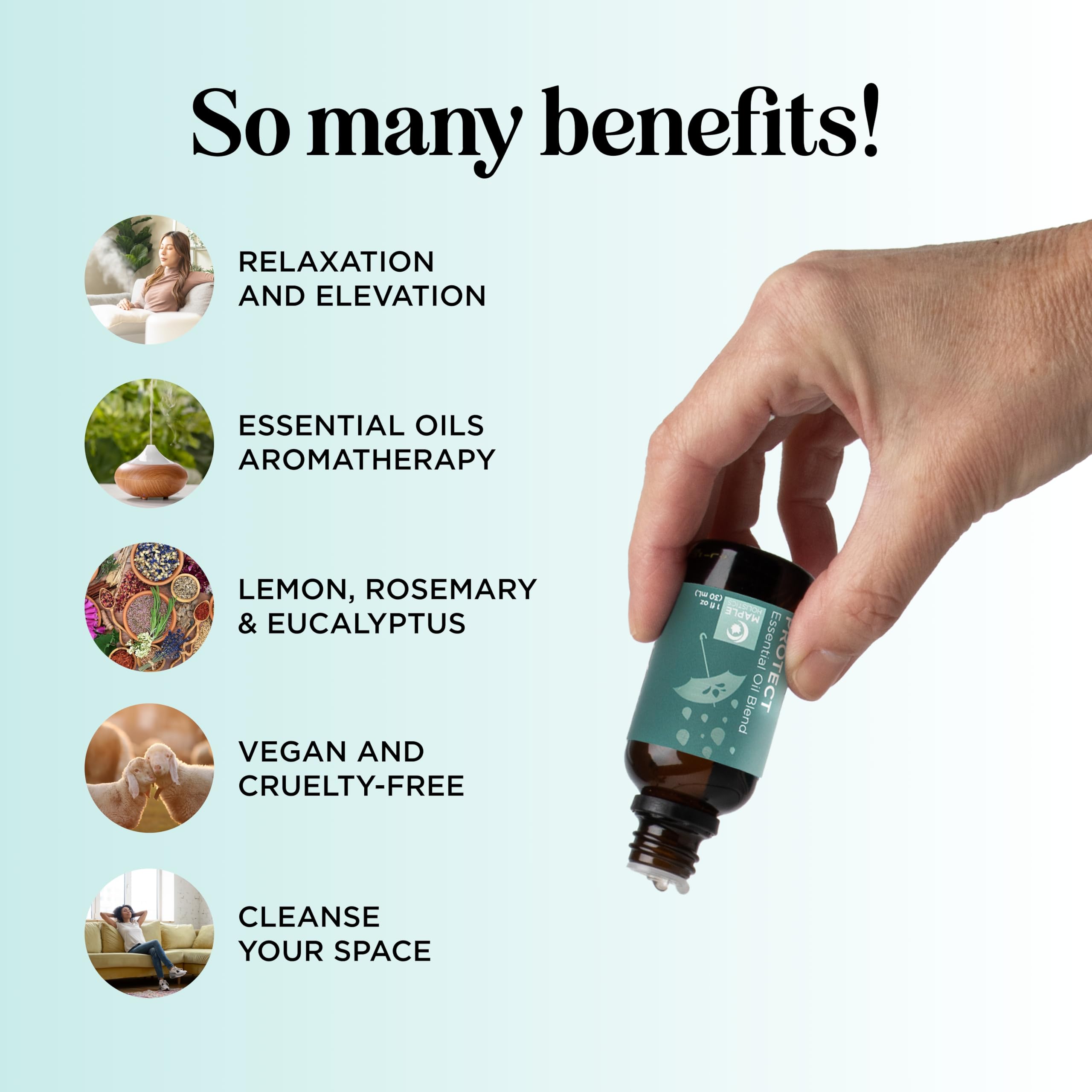 Diffuser with Thieves Myth Essential Oil Blend
