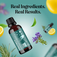 Travel-friendly diffuser kit featuring Thieves Myth blend