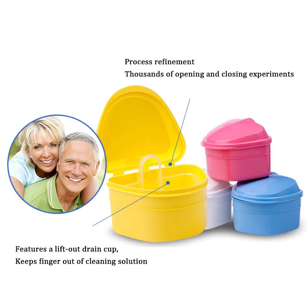 Versatile use for dentures, clear braces, mouth guards, night guards and retainers