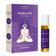 Aromafume Third Eye Chakra Roll-On bottle 10ml Ajna