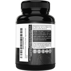 Label indicating third-party testing for the supplement