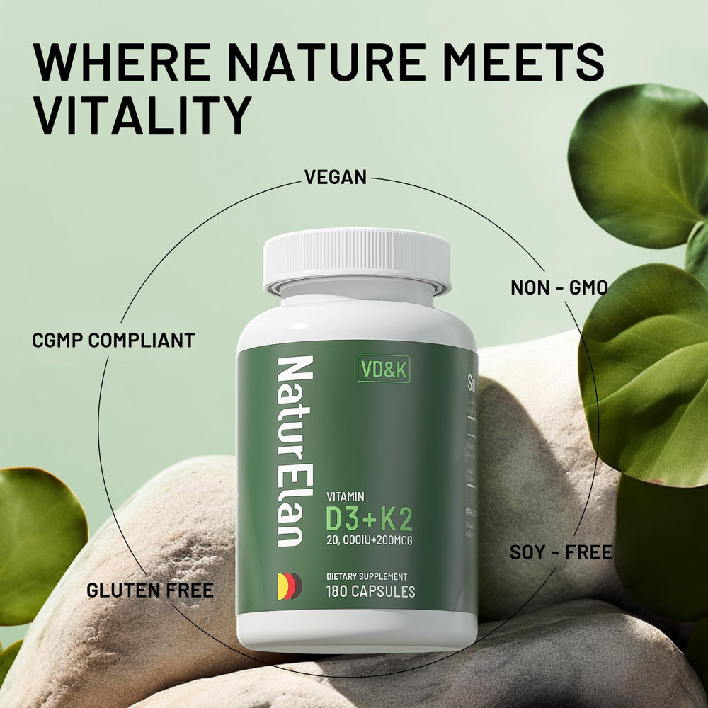 Third-party tested Vitamin D3 K2 supplement