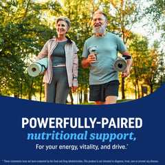 Third-party tested Non-GMO Omega-3 and CoQ10 bottles